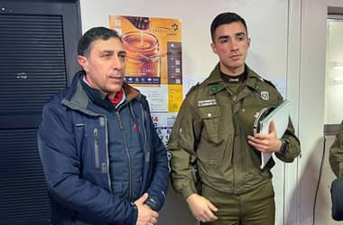 Alcalde de Romeral sostuvo reunión de coordinación con nuevo jefe de la Tenencia de Carabineros