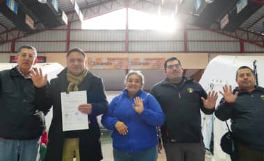Municipio de Licantén entregó nueva subvención para el Cuerpo de Bomberos