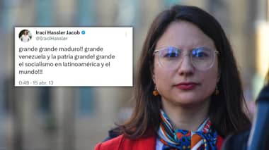 Irací Hassler: "No tengo ninguna admiración particular por Nicolás Maduro"
