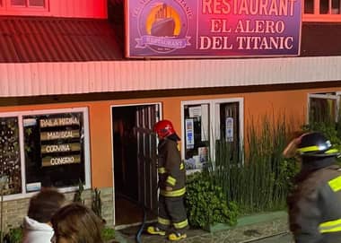 Amago de incendio afectó a restaurante del balneario de Duao en Licantén