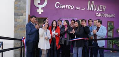 Ponen en funcionamiento nuevo centro de la mujer en Cauquenes