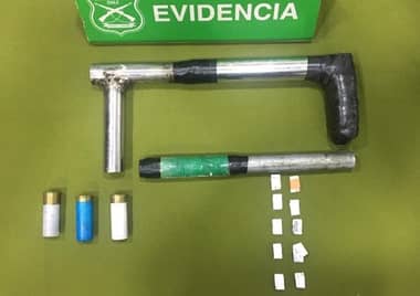 Detienen a hombre con escopeta hechiza en Curicó: tenía orden vigente de captura