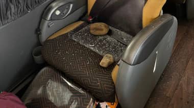 Bus que trasladaba jugadores de Curicó Unido fue apedreado en Temuco