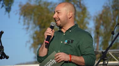 Sebastián Vergara realizó inédito lanzamiento de campaña en Alupenhue de Molina