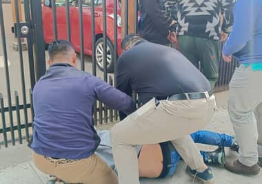 Inspectores de Seguridad Pública de Curicó retuvieron a sujetos que cometieron robo a empresa CMET