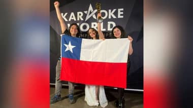 Elizabeth Moya hace historia al ganar el Mundial de Karaoke en Finlandia