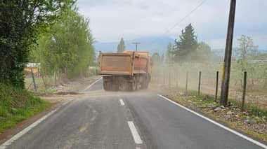 Denuncian destrucción de camino en el sector Santa Rosa La Copec de Los Niches