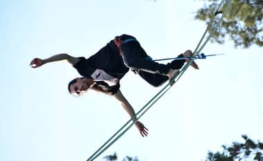 Expo Turismo de Molina contó con exhibición de deportes extremos y gastronomía local