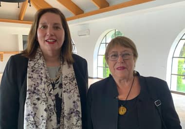 Senadora Vodanovic destacó “mensaje unitario y de probidad” de exPresidenta Bachelet previo a las elecciones