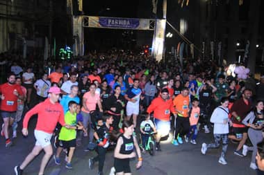Con éxito se desarrolló la Corrida Nocturna Curicó 2024