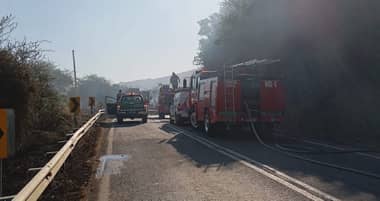 Se cancela Alerta Amarilla para la comuna de Rauco tras controlar incendio forestal