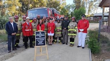 Tercera Compañía de Bomberos La Unión de Hualañé celebró su primer aniversario