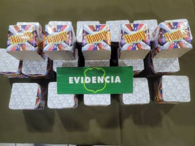 Carabineros de Curicó detuvieron a sujeto por porte de fuegos artificiales
