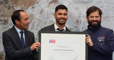 Vicente Almonacid recibió el Premio Nacional del Deporte