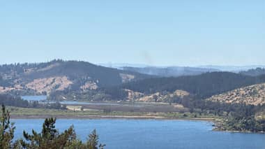 Alerta roja en Vichuquén por incendio forestal en avance