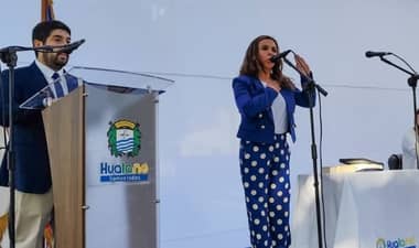 Carolina Muñoz asumió su segundo período como alcaldesa de Hualañé