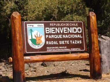 Conaf cerrará Reserva y Parque Radal Siete Tazas por temperaturas extremas de este fin de semana