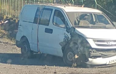 Colisión frontal en Cuesta El Peral deja una mujer lesionada