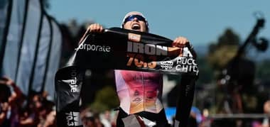 Diego Moya y Macarena Salazar fueron los mejores chilenos en el Ironman 70.3 de Pucón