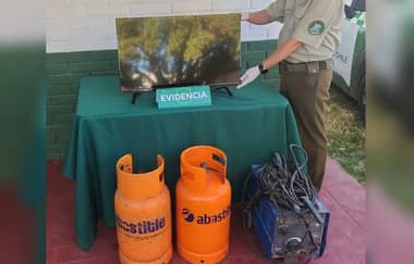 Carabineros de Licantén detuvieron a tres sujetos por receptación de especies robadas desde un domicilio