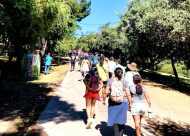 Exitoso Trekking Educativo Familiar se desarrolló Cerro Condell