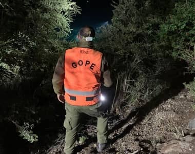 Rescatan a dos curicanas extraviadas en la alta cordillera de San Clemente