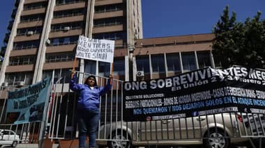 Megaincendio: Familias afectadas iniciaron huelga de hambre