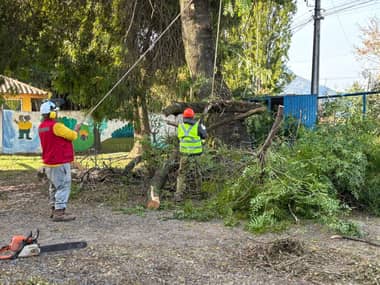 Molina se prepara para las precipitaciones abordando más de 30 puntos críticos