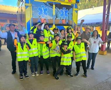 Más de 150 brigadas escolares SAMU se han conformado en la región del Maule