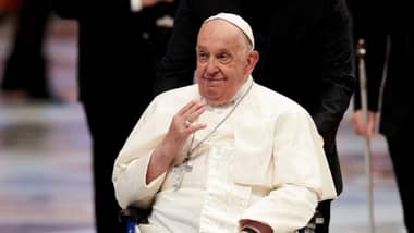 El Papa Francisco reaparece tras haber sido hospitalizado desde el 14 de febrero