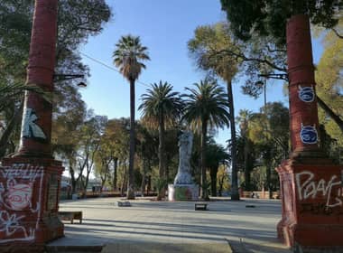Aprueban proyecto para mejorar iluminación del óvalo de la alameda de Curicó