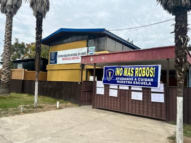 Delincuentes desvalijan instalaciones sanitarias del Centro Educativo Integral de Curicó