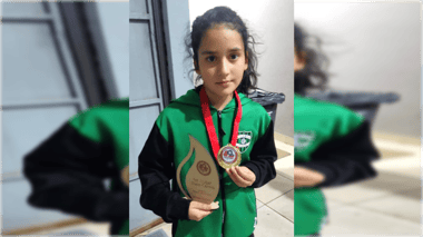 Dominique Hidalgo es la promesa curicana que conquista el tenis de mesa nacional