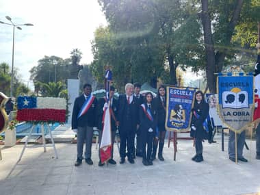 Curicó conmemora las Glorias Navales llamado a la participación estudiantil
