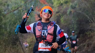 Cecilia Alcaíno obtuvo el 2do lugar en los 21k más duros de Chile
