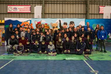 Rauco educa en seguridad vial: Empresa concesionaria instruye a niños para que aprendan a transitar seguros