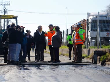 Concluye pavimentación de caletera en sector Los Carros de Curicó
