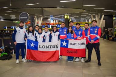 Kenpo Gikan Curicó ya se encuentra en Perú para representar al país en el 4° Open Lima