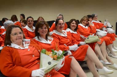 Damas de Rojo de Curicó celebraron sus 60 años sirviendo a la comunidad hospitalaria