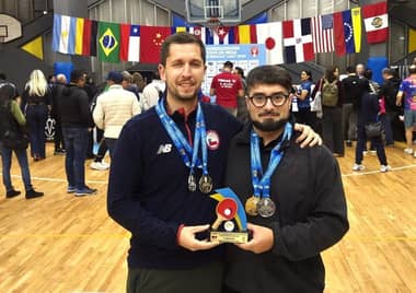 Curicó y Molina en la cima: Pareja de tenis de mesa se corona campeona en el 4° Open Lima