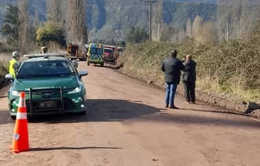 Fatal colisión frontal en Teno cobra la vida de conductor y deja a dos mujeres lesionadas