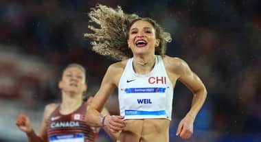 Martina Weil bate su propio récord nacional en los 400 metros planos en Estocolmo