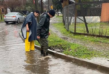 Curicó activa COGRID por sistema frontal: Preparados para posibles cortes de luz y acumulación de agua