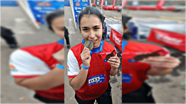 Maíte Rojas se quedó con el primer lugar en categoría 14-16 años del Latinoamericano de OCR en Talca