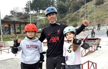 Club "Ruedas de Fuego" inicia su rodaje con el objetivo de impulsar el patinaje con campeones nacionales