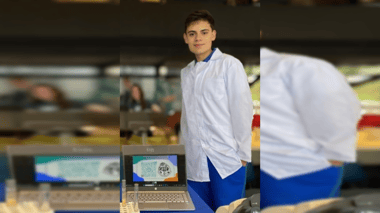 Martín Besoain, el joven de 14 años que inspira con su pasión por la ciencia