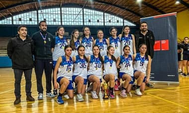 Instituto San Martín de Curicó se corona campeón provincial de básquetbol escolar