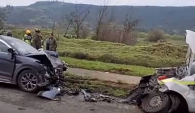 Futbolistas de Rangers sufren accidente de tránsito en Talca