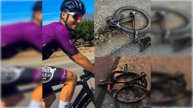 Piden cuatro años de cárcel para conductor ebrio que dejó a ciclista al borde de la muerte