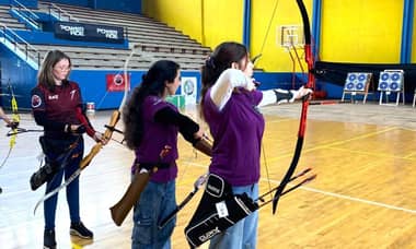 Curicó albergó masiva jornada de la Liga Indoor de tiro con arco